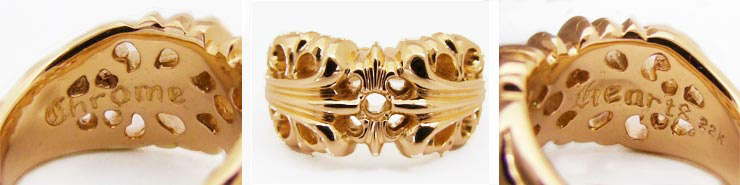 クロムハーツ ChromeHearts K&Tリング 22k