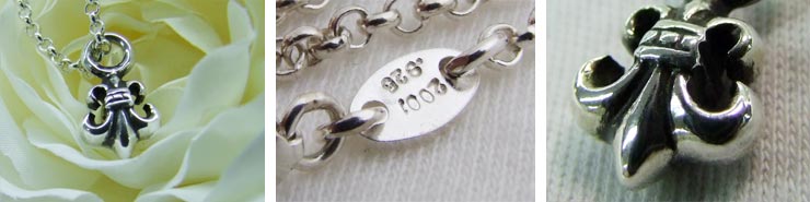 クロムハーツ ChromeHearts スタック BSフレアチャーム#B&ネックチェーンセット