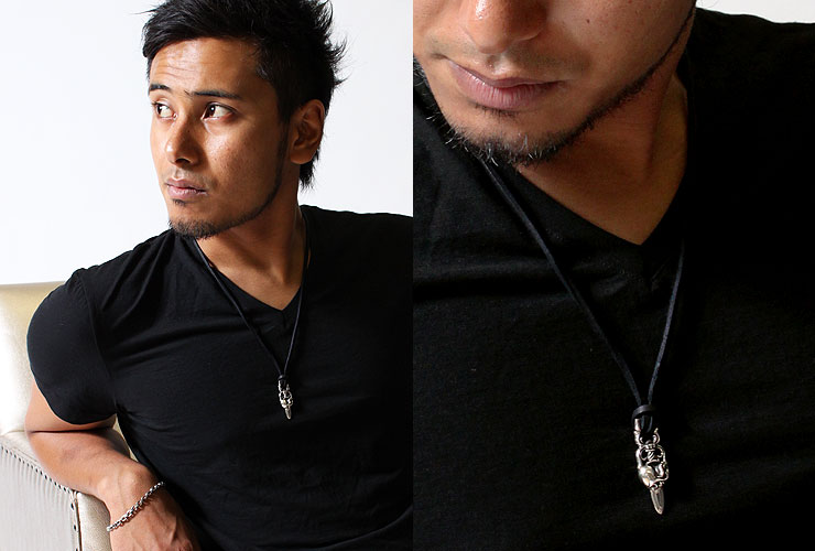 クロムハーツ ChromeHearts ダガー ハートペンダント