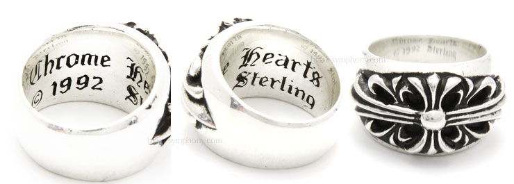 クロムハーツ(chrome hearts) フローラル クロスリング