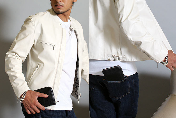 クロムハーツ ChromeHearts 財布(ウォレット) REC F ジップ #2 ブラックレザー プレーン ウォレット