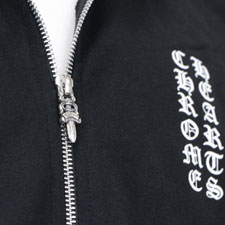  chrome hearts クロムハーツ パーカー ロゴ ジップアップ