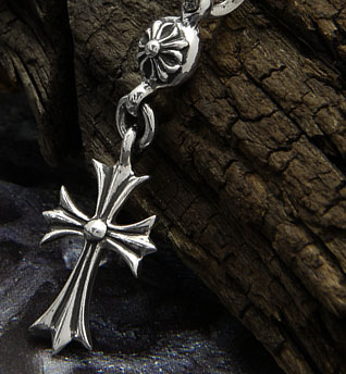 chrome hearts クロムハーツ ネックレス 1ボールタイニーCHクロスチャーム