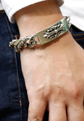  chrome hearts クロムハーツ SUMMER特集 フローラルクロス IDブレスレット ファンシーチェーン