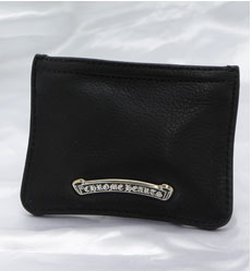 chrome hearts クロムハーツ コインパース 3×4 ブラック ヘビーレザー