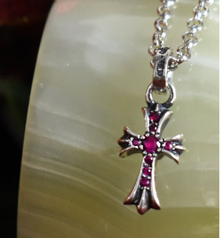 chrome hearts クロムハーツ CHクロスベビーファットチャーム with パヴェルビー