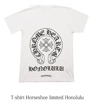 chrome hearts クロムハーツ Summer 2022 クロムハーツ夏コーディネート特集 Tシャツ ホースシュー ホノルル限定 ホワイト