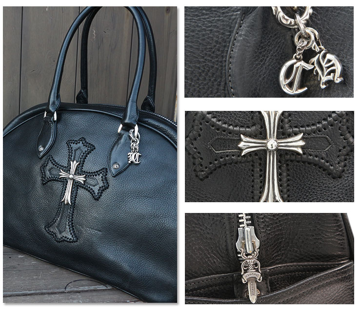 chrome hearts クロムハーツ 注目の新入荷アイテムを紹介 ジムバッグセメタリークロスパッチ#3 ミディアム with ラージCHクロスペンダント