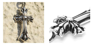chrome hearts クロムハーツ 2022 旅行に身に着けたいクロムハーツアイテム特集 ダブルCHクロスチャーム