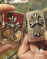 クロムハーツCHクロスZippoライターV1|クロムハーツ通販専門店ブラック