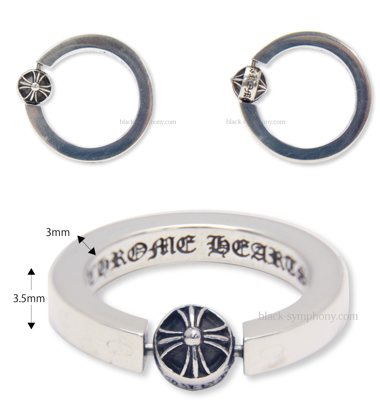 クロムハーツ Chrome Hearts ビーズ リング