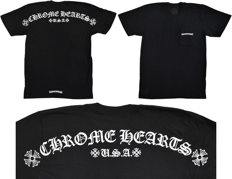 ChromeHearts クロムハーツTシャツ クロムハーツ ロゴ USA