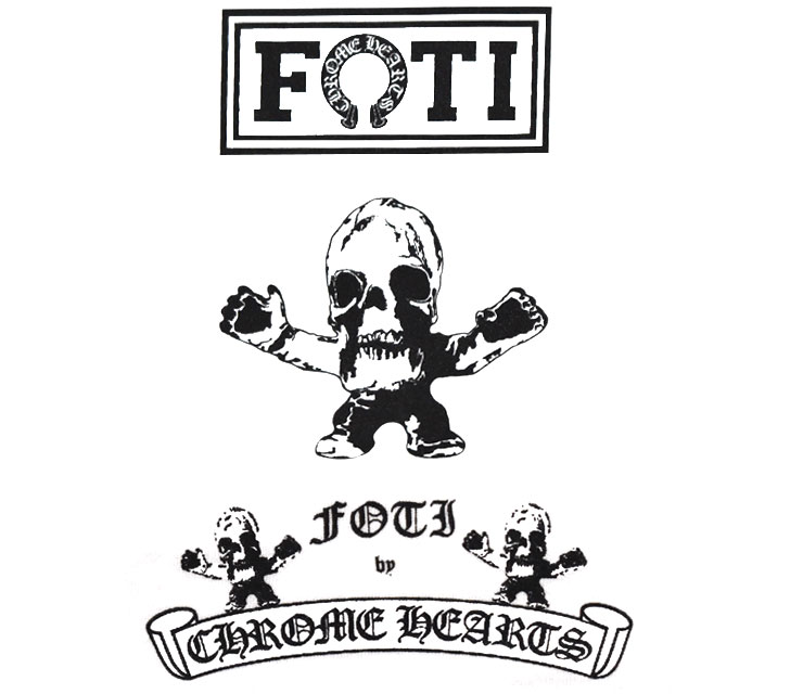 クロムハーツロングTシャツ Fotiハリスティーターマルチカラー