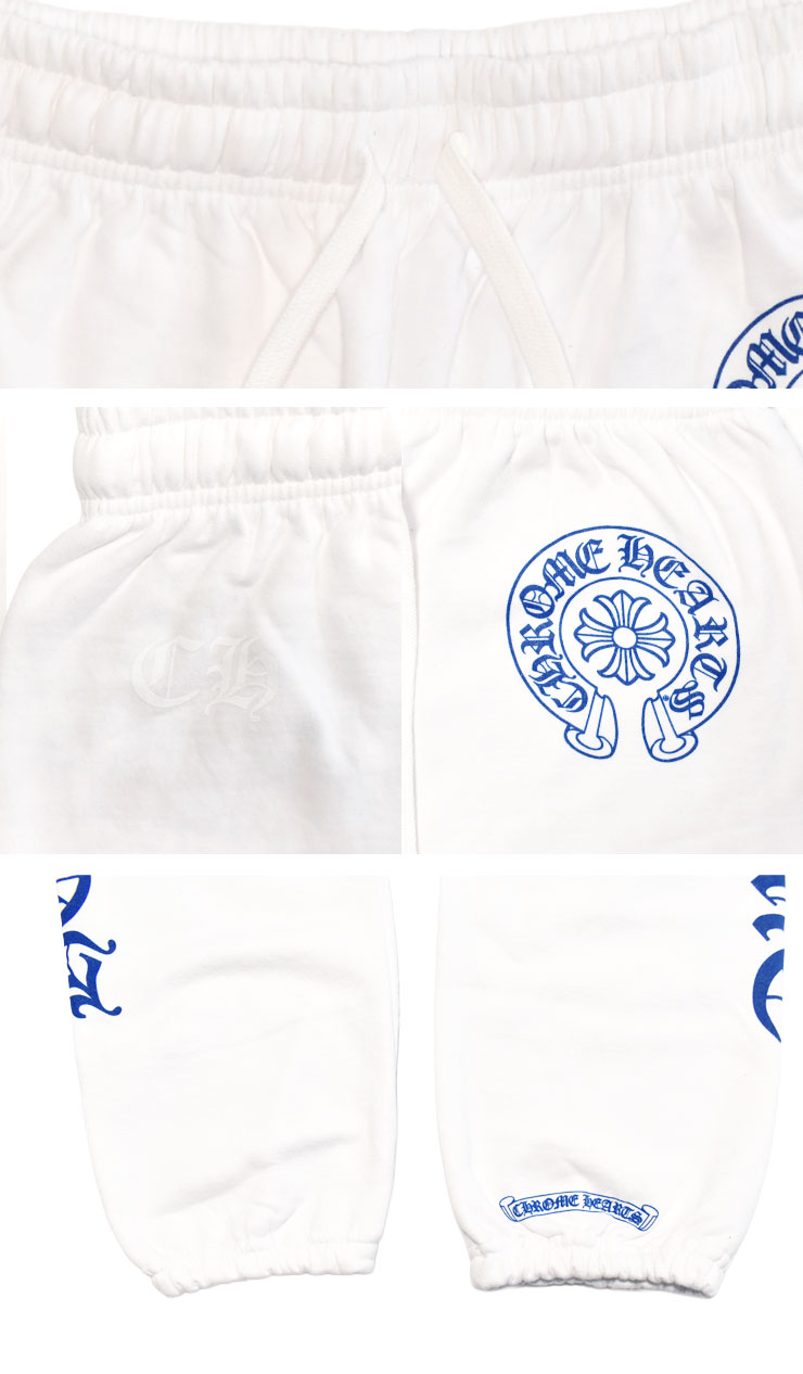 CHROME HEARTS ホワイトスウェット　ホースシュー CHROME HEARTS クロムハーツ（原本無） Horseshoe L/S Tee