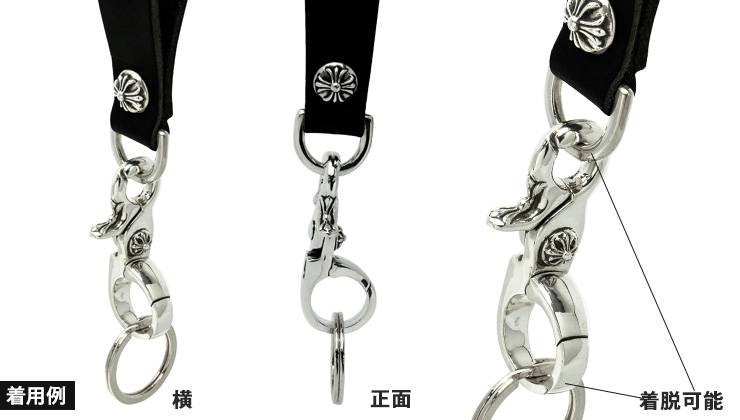 クロムハーツ chrome hearts クロムハーツ ChromeHearts クイッククリップ クロスボール