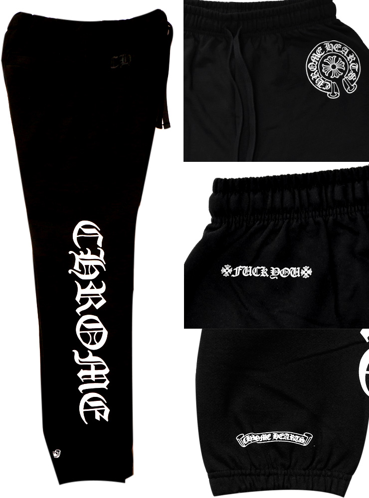 chrome hearts クロムハーツ chrome hearts スウェット パンツ ホースシュー　FUCK YOU詳細
