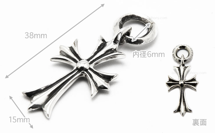 CHROME HEARTS TINY CH CROSS タイニー CH クロス - ピアス(片耳用)