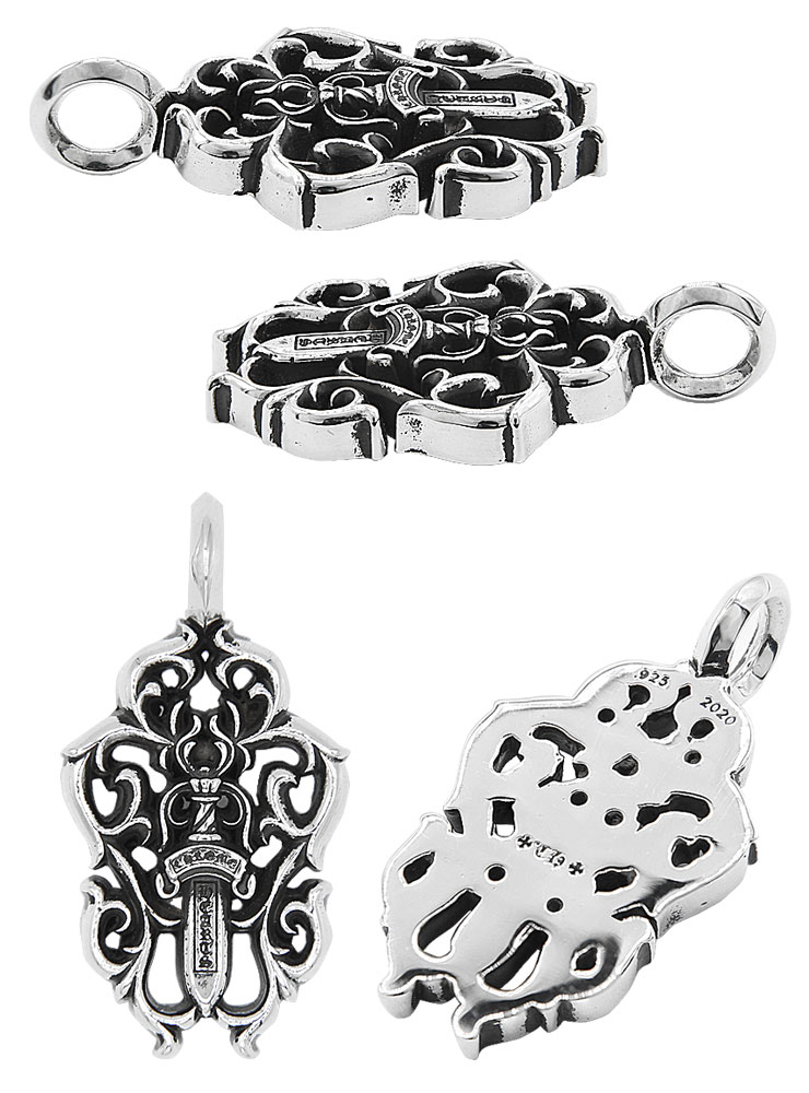 CHROME HEARTS クロムハーツ VINE DAGGER ヴァインダガー ネックレストップ シルバー