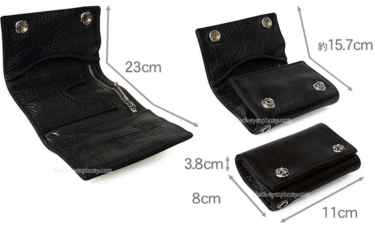 CHROME HEARTS 3FOLD wallet | srisolamalaipc.ac.in