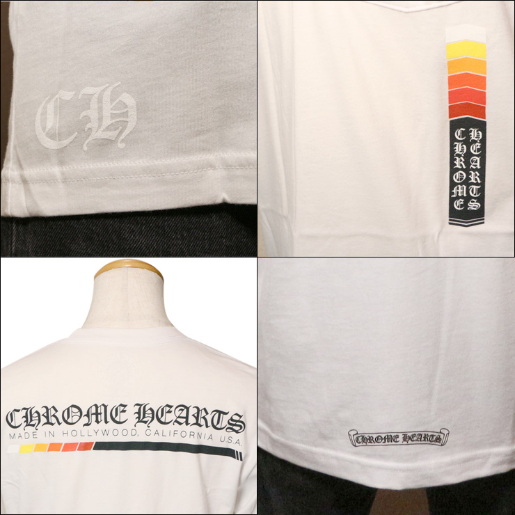 ChromeHearts クロムハーツ ロングTシャツ Made in Hollywood ホワイト