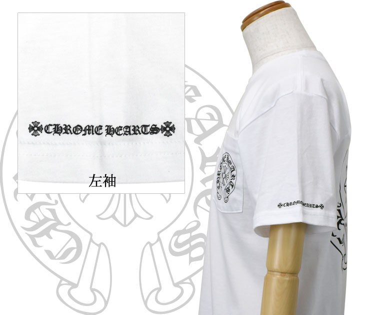 クロムハーツ Tシャツ　ホースシュー ホワイト　詳細2