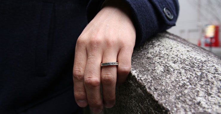 クロムハーツ ChromeHearts スペーサーリング 3mm FUCK YOU(ペアリング・結婚指輪・婚約指輪)