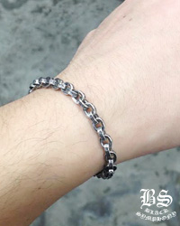 chrome hearts クロムハーツ ペーパーチェーンブレスレット コーデ　永島様