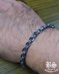 chrome hearts クロムハーツ ペーパーチェーンブレスレット コーデ　石川様