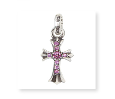 クロムハーツ CHクロスベビーファットチャームwithパヴェピンクサファイアズ 109,760円（税込）